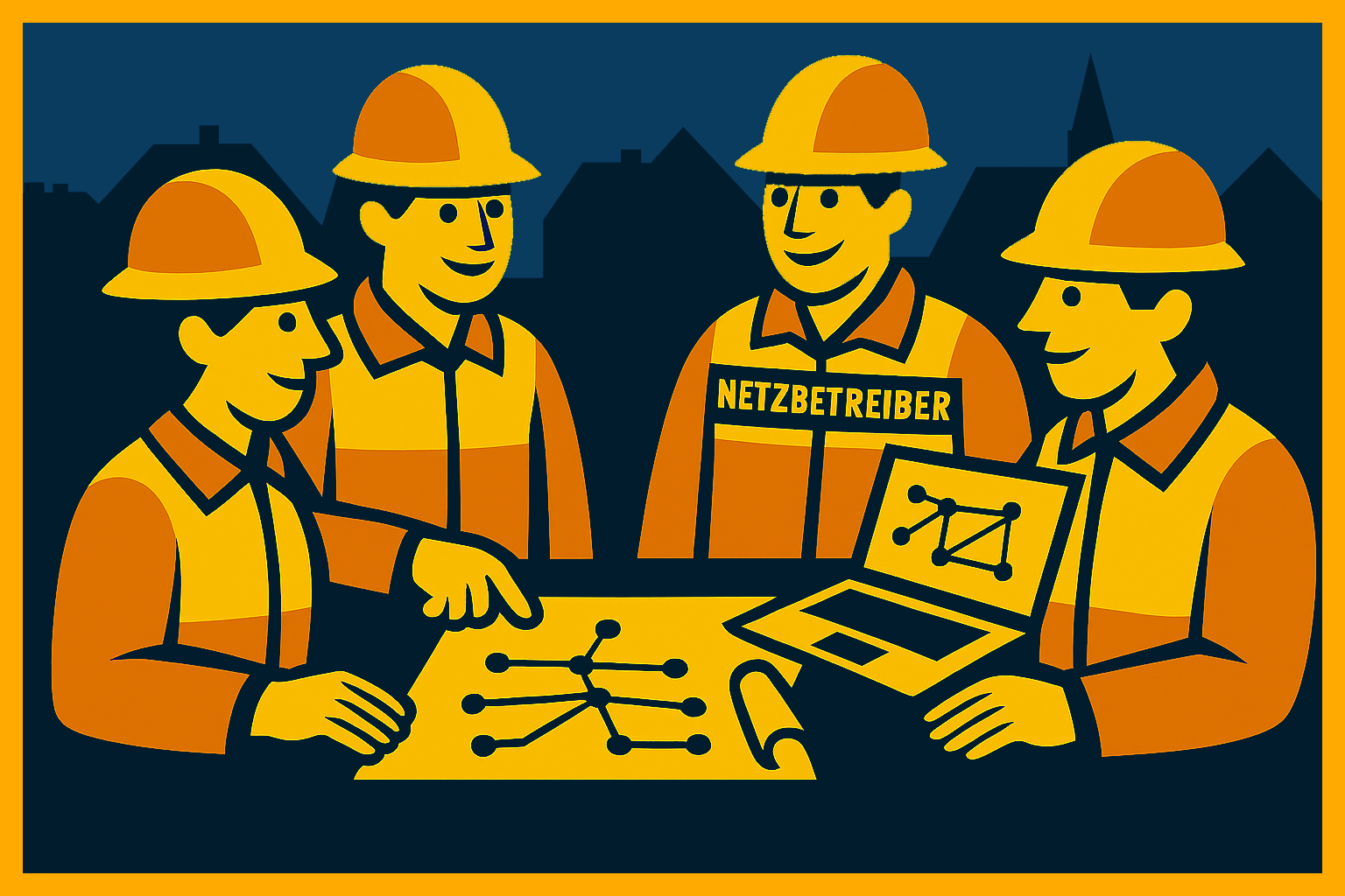 Illustration Krisenstab